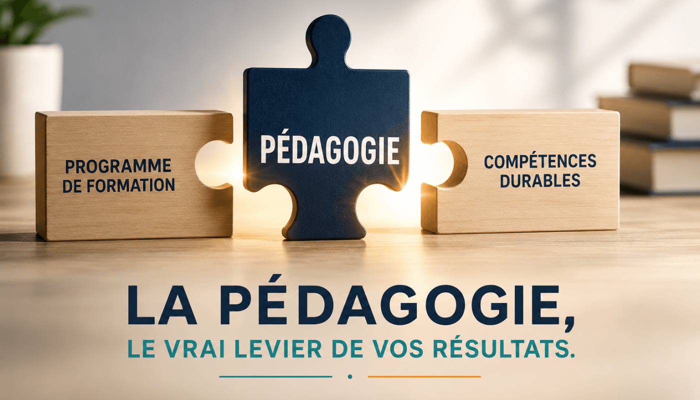 Pédagogie, le vrai levier de vos résultats